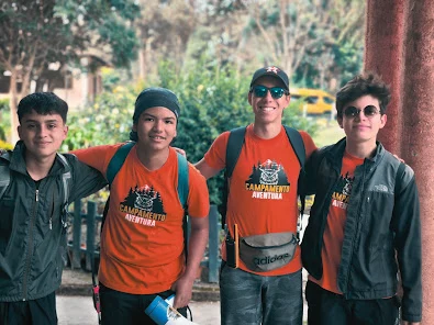 Participantes de Campamento Aventura